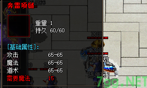 奔雷项链装备截图